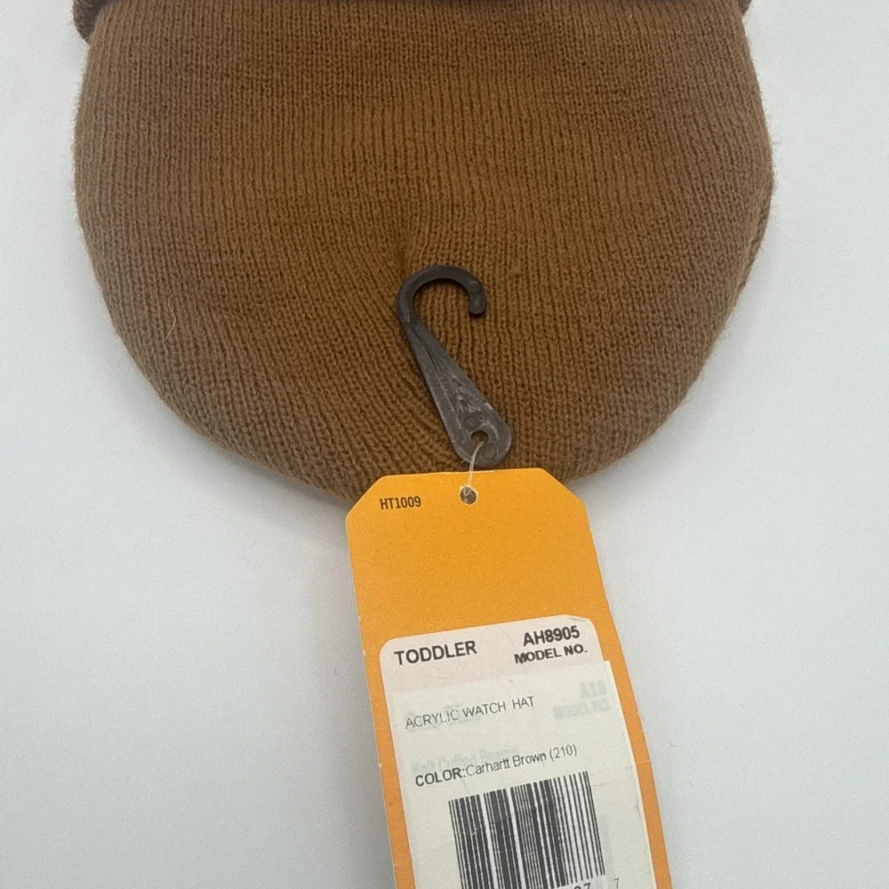 CARHARTT Beanie Brown | Toddler Knit Cap | 100% Authentic NEW NWT Model # AH8905